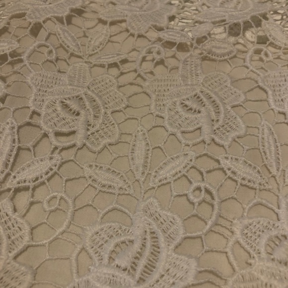 ZARA | Lace Short Sleeve Shirt - Picture 6 of 7